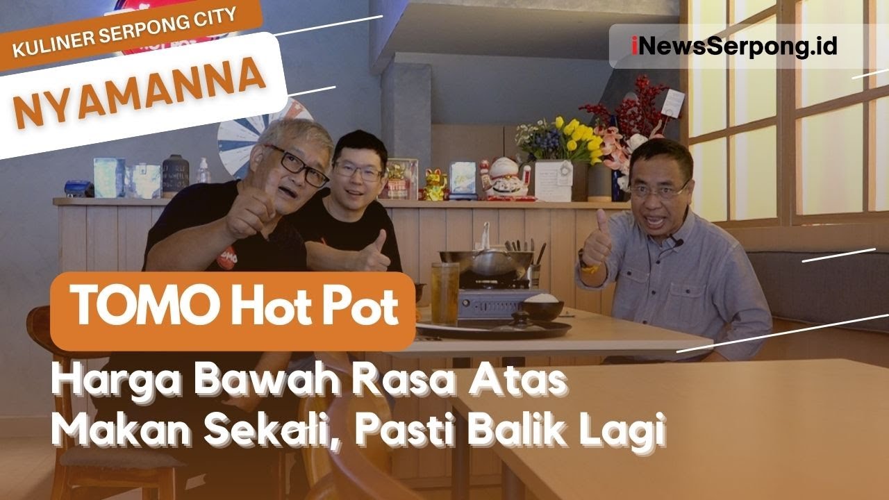 KULINER SERPONG TOMO Hot Pot, Harga Bawah Rasa Atas YouTube