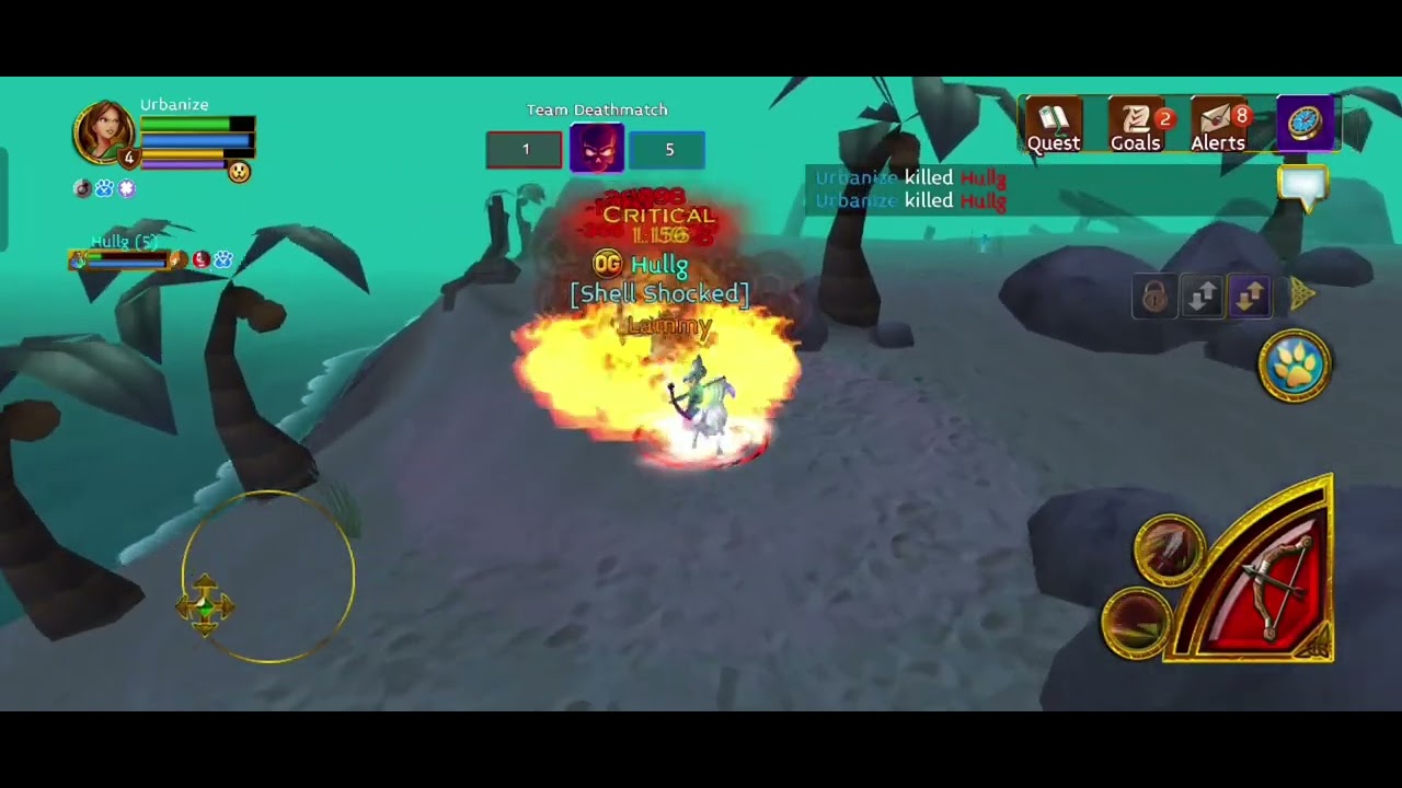 LVL 4 PVP ROG VS TANK (LVL 5) 