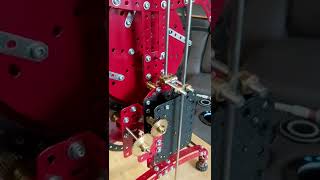 Meccano 3 wheel clock