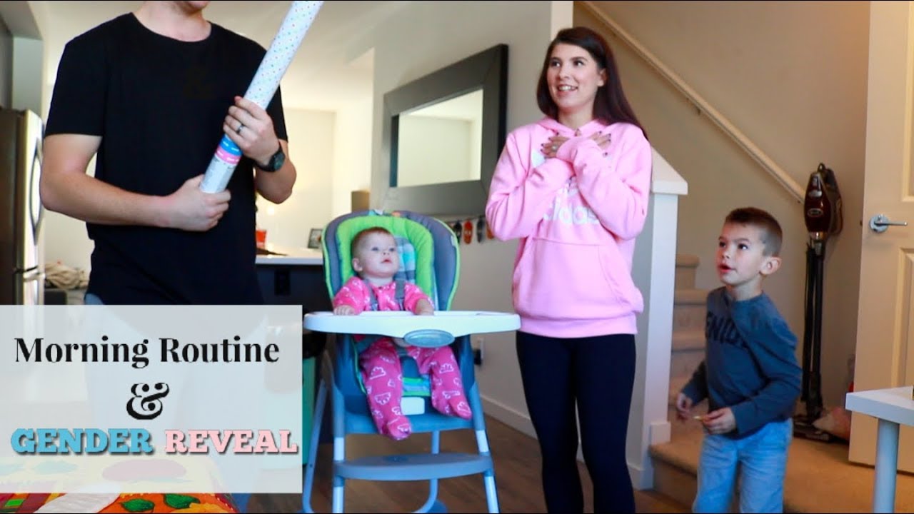MORNING ROUTINE, GENDER REVEAL & WINNING ELLEN TICKETS I daily vlog