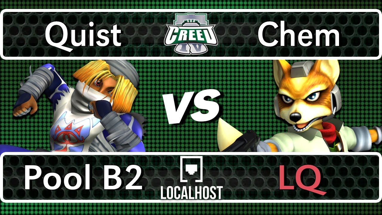 Creed IV: Quist (Sheik) Vs. Chem (Fox) - Pool B2 LQ