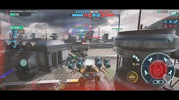 War Robots (Springfield) 8 Kills and 6 Beacons Captured 😈💪😎 #gameplay 