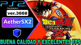 AetherSX2 v1.5 3668 Dragon Ball Z Budokai Tenkaichi 3 Ps2 30 FPS LG G8 ThinQ Android 11 855 2023