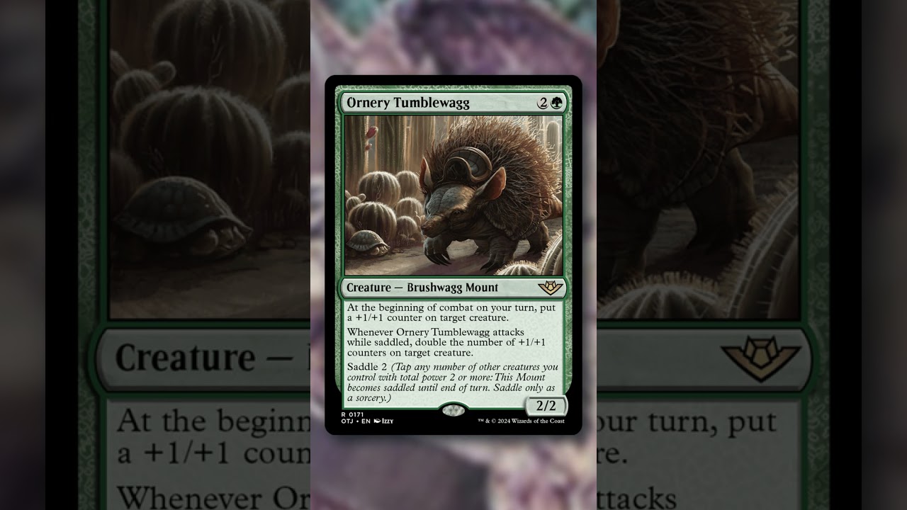 Mount | Day 293 | Creature Type of the Day