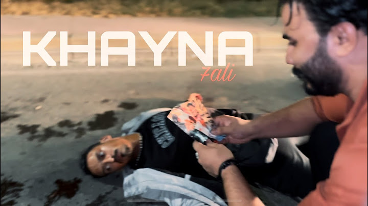 7ALI - KHAYNA [Official Music Video]
