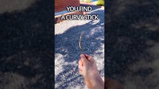 How to use a curvy stick | Found Wand #cosplay #sage #fantasy