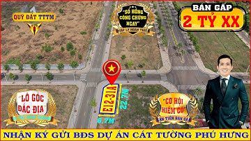 Dự án Cát tường phú hưng | LÔ GÓC ĐẮC ĐỊA - RẺ BẤT NGỜ |