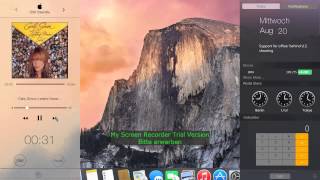 OSX Yosemite Music Player screenshot 5