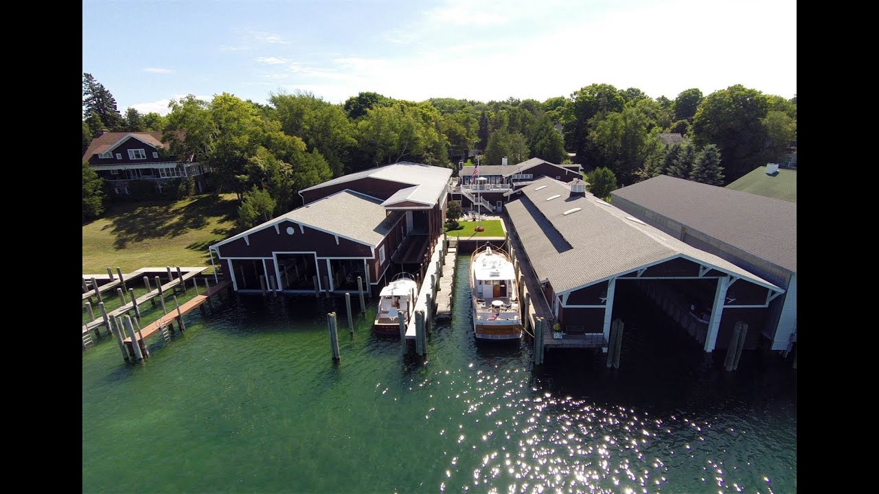 Ideal Home for a Boating Enthusiast in Charlevoix, Michigan