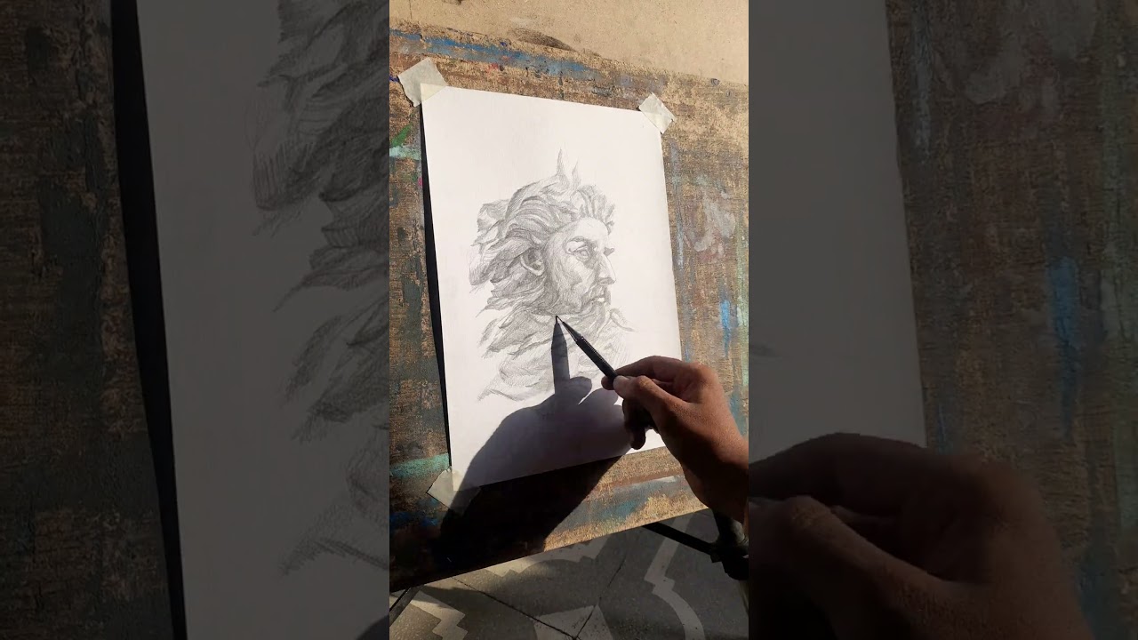 Cast Drawing l Drawing l Potrait 