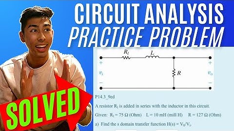 Intro. to Frequency Selective Circuits | A resistor is in series with the inductor in the circuit...