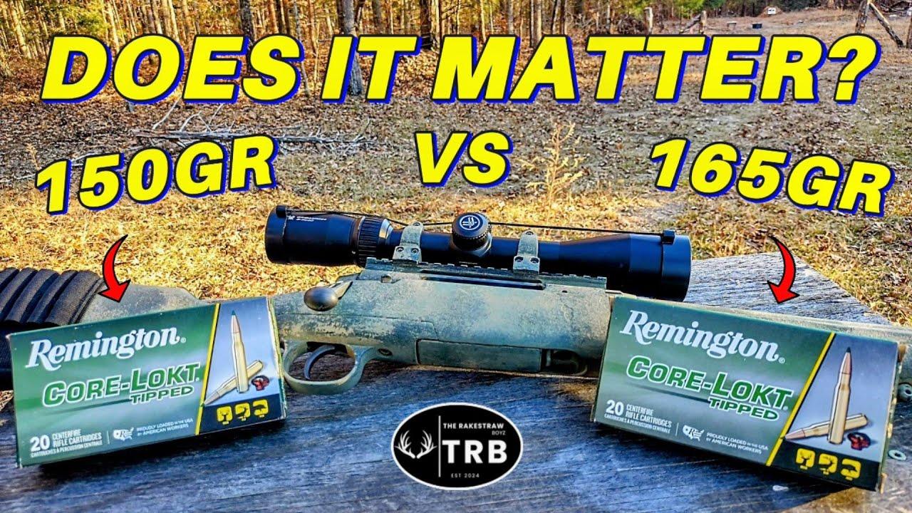 Действительно ли вес пули имеет значение?! Обзор и тест боеприпасов .308