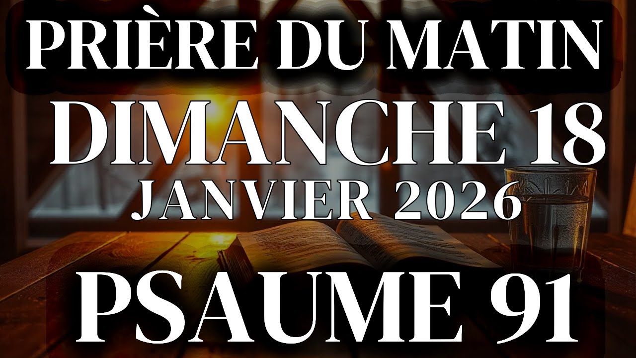 Prière du Matin - Dimanche 18 Janvier 2026 - Evangile et Psaume du Jour - Prière de Bénédiction