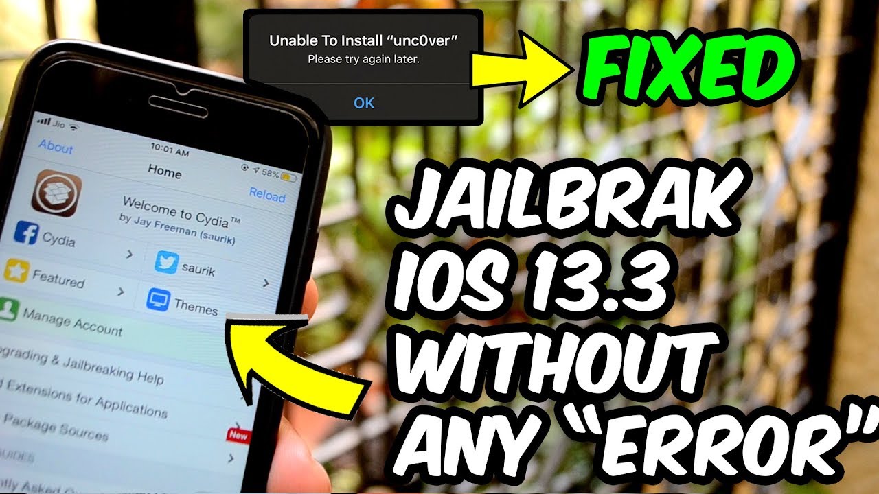 New Jailbreak Tutorial Ios 13 3 No Computer Install Unc0ver Without Any Errors No Revokes Iphone Wired