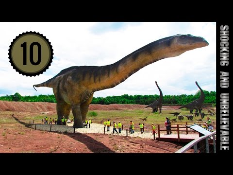 ТОП 10 - САМЫХ БОЛЬШИХ ТРАВОЯДНЫХ ДИНОЗАВРОВ