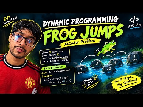 Frog Jump | Dynamic Programming 