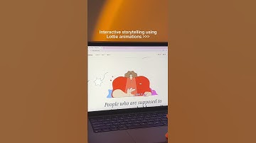 Interactive website using Lottie animations! #lottiefiles #webdesign #webdesigner #uiux #uidesign