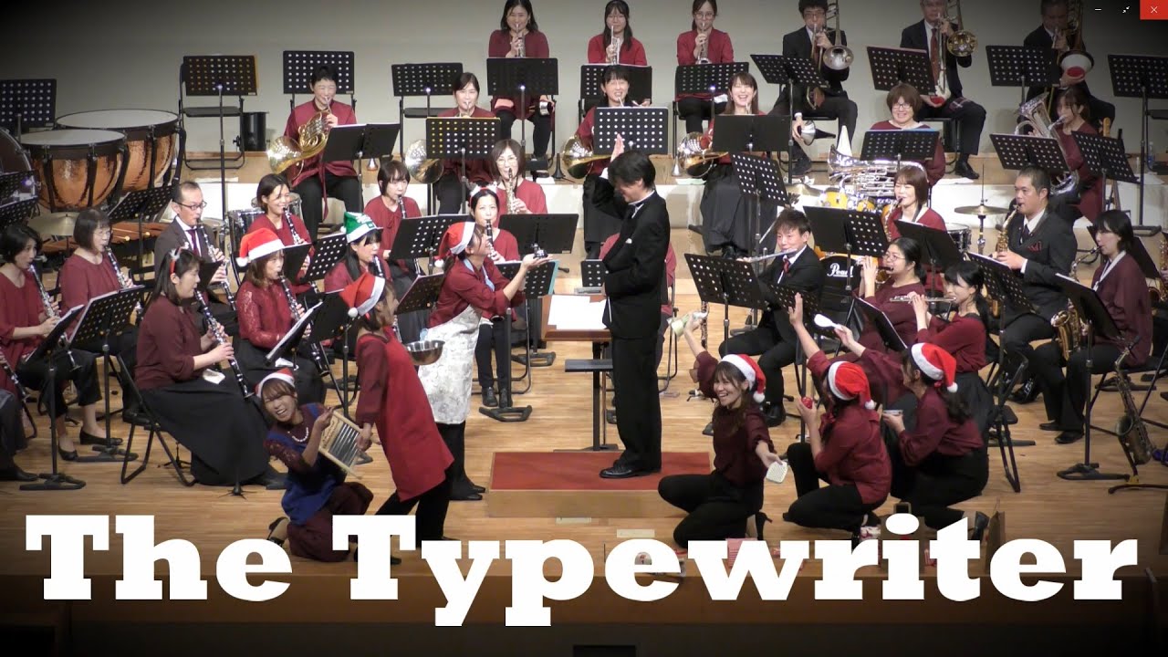 タイプライター The Typewriter / Leroy Anderson - YouTube