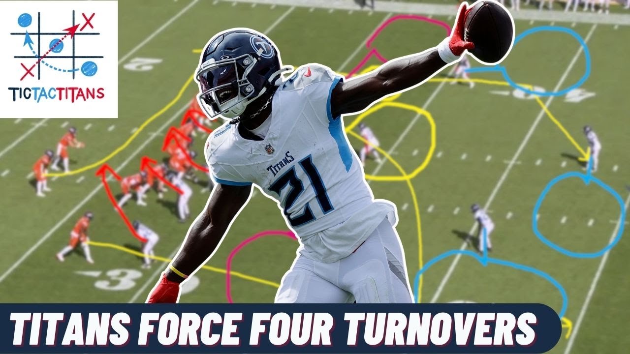 Tic Tac Four Pack FILM BREAKDOWN: Tennessee Titans Force FOUR TURNOVERS vs. Denver Broncos in Week 1