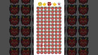 99% People Failed 😳 | Find the Different Emoji 👀😂#shorts