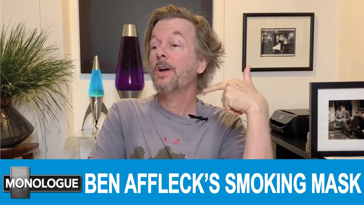 Ben Affleck Smokes With A Mask In The Bunker Monologue 04 27 Youtube