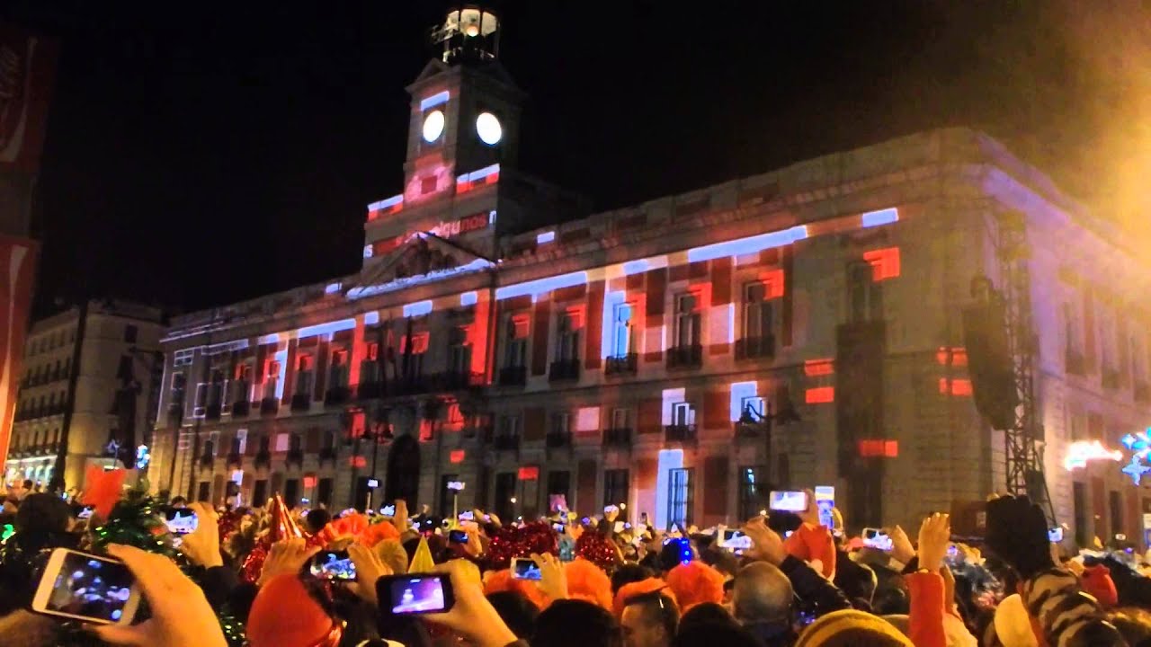 Puerta del Sol New Year's Eve 2015 - 