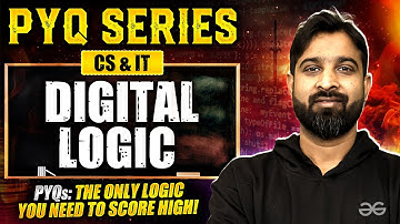 Master PYQs - Digital Logic with Chandan Sir🚀 | Must-Watch Series 🎯 | GATE 2025 📚