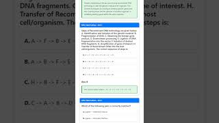 Recombinant DNA Technology: Principles, Tools Restriction Enzymes, Ligases, Vectors