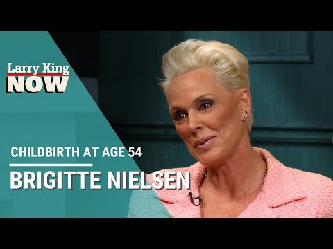 Video: Brigitte Nielsens Graviditet Vid 54 år är Normal