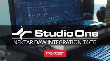 Studio One DAW Integration for Nektar Panorama T4 & T6