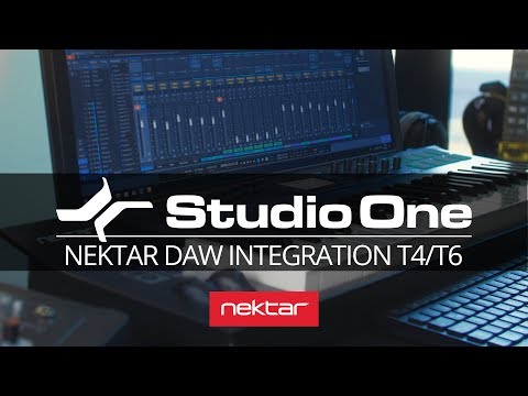 Studio One DAW Integration for Nektar Panorama T4 & T6