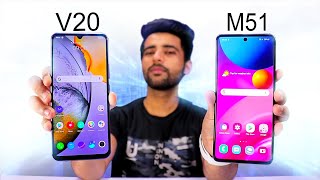 Vivo V20 vs Samsung M51
