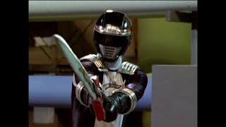 Ronny on Empty - Black Ranger to the Rescue (E24) | Operation Overdrive | Power Rangers Official