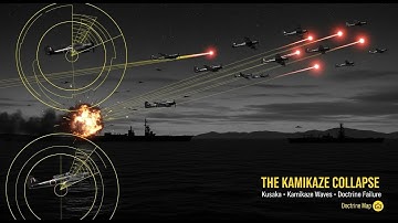 The Day Admiral Kusaka Ran Out of Doctrine — Kamikaze Waves Were Cut Down Before Reaching the Fleet