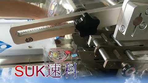 SK-250D flow pack machine -Install the film roll