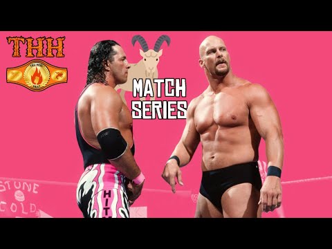 GOAT Match Series - Bret "The Hitman" Hart vs Stone Cold Steve Austin WWF WrestleMania 13