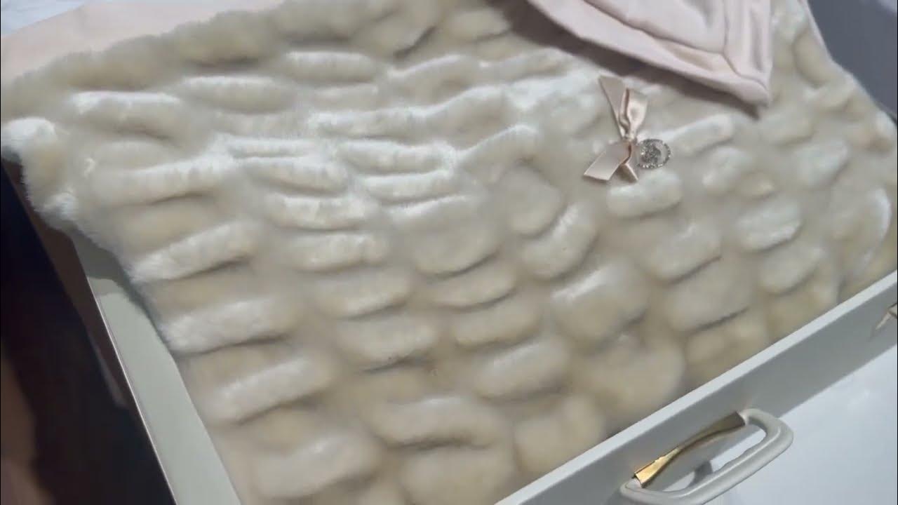 Плед Покрывало Меховой Blumarine CHAMONIX 140X190 Champagne Италия ...