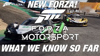 FORZA MOTORSPORT - What We Know So Far!