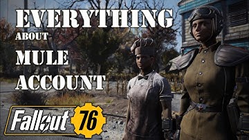 Fallout 76 - Is it worth to have a mule account? Let´s talk.. #2