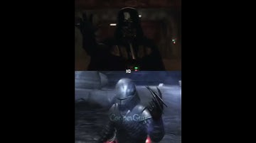 Darth Vader v.s. Lord Starkiller #darthvader #starkiller #shorts