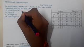 GATE CSE 2013 || Digital Electronics || GATE Insights Version: CSE Wealth
