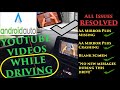 AA Mirror Plus Not Showing On Car Screen/Head Unit - SOLVED !!! (Watch YouTube Videos While Driving)