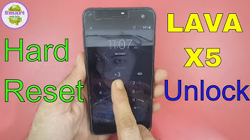 LAVA X5 Hard Reset With Pattern Unlock