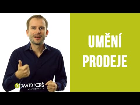 Umění prodeje - David Kirš (Život a Firma 2.0)