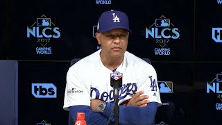 NLCS Gm2: Roberts discusses the Game 2 walk-off win