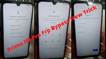 Walton Primo H9 Frp bypass by Password