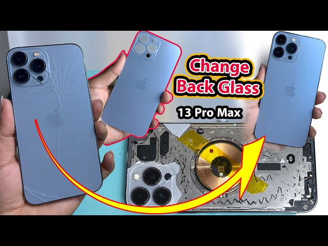 Replacement Back Glass iPhone 13 Pro Max- Change Back Glass