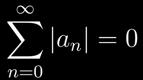 Infinite series (Part 7, Tao)