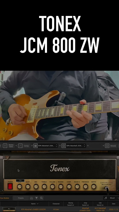Download lagu [TONEX] Marshall JCM-800 Zakk Wylde Guitar Solo 2 #shorts