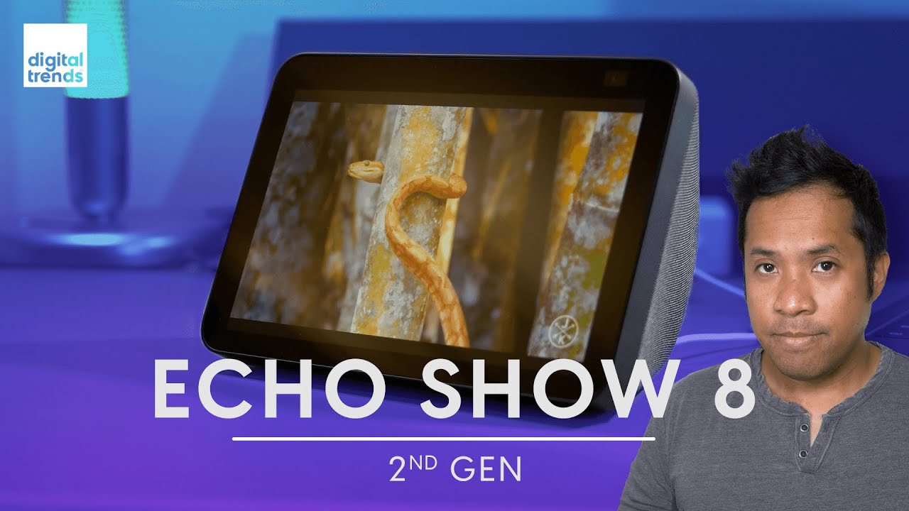 Echo Show 8 (2e génération, modèle 2021) | Écran connecté HD avec Alexa et  caméra 13 Mpx | Anthracite